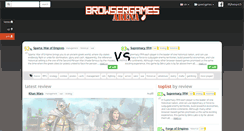 Desktop Screenshot of browsergamesarena.com